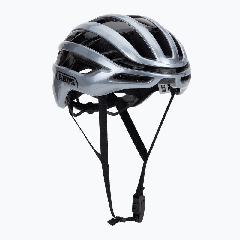 Cyklistická helma ABUS Airbreaker 2.0 Mips graphite silver