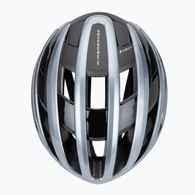 Cyklistická helma ABUS Airbreaker 2.0 Mips graphite silver 6