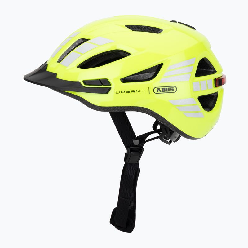 Cyklistická helma ABUS Urban-I 4.0 signal yellow 3