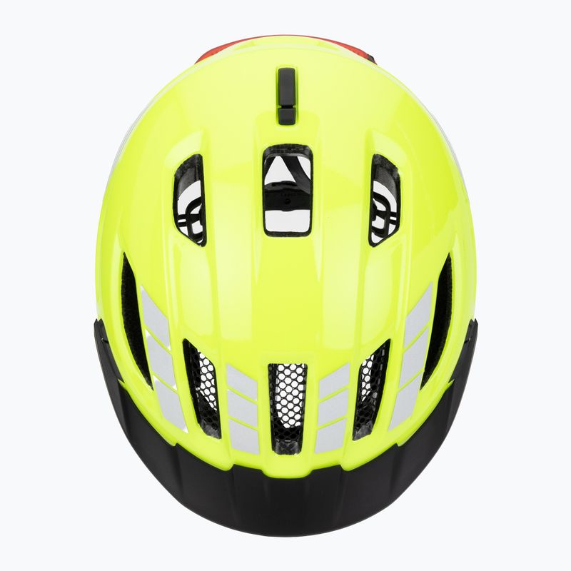 Cyklistická helma ABUS Urban-I 4.0 signal yellow 6