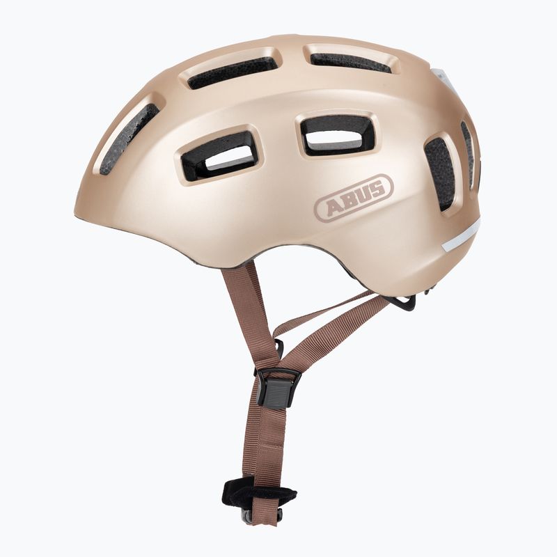 Dětská cyklistická helma ABUS Youn-I 2.0 champagne gold 3