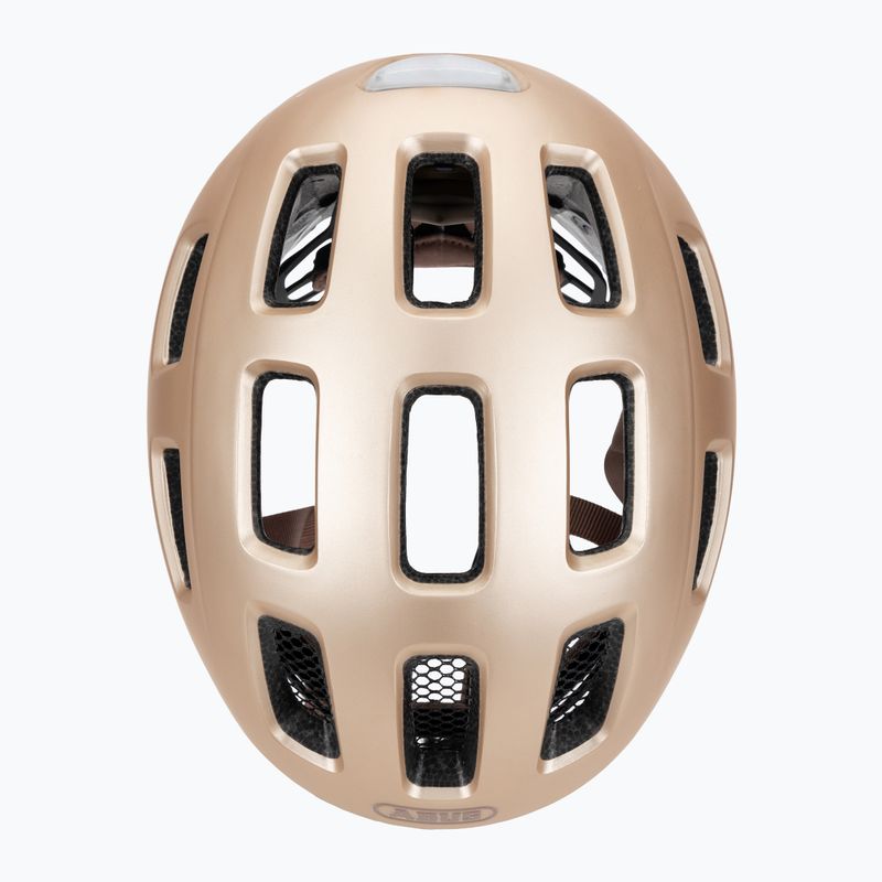Dětská cyklistická helma ABUS Youn-I 2.0 champagne gold 6