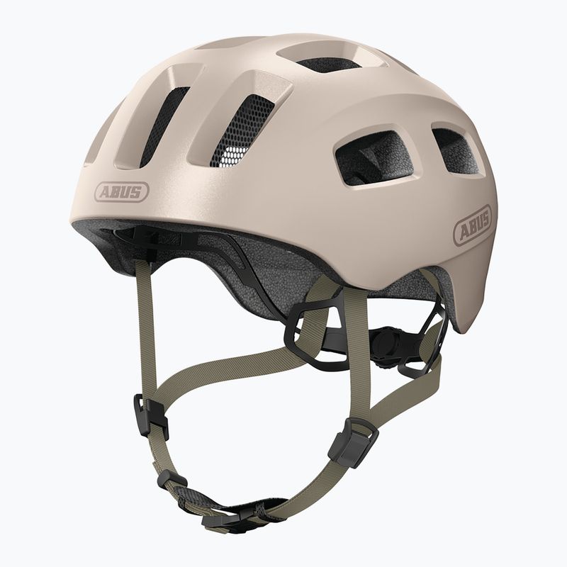 Dětská cyklistická helma ABUS Youn-I 2.0 champagne gold 9