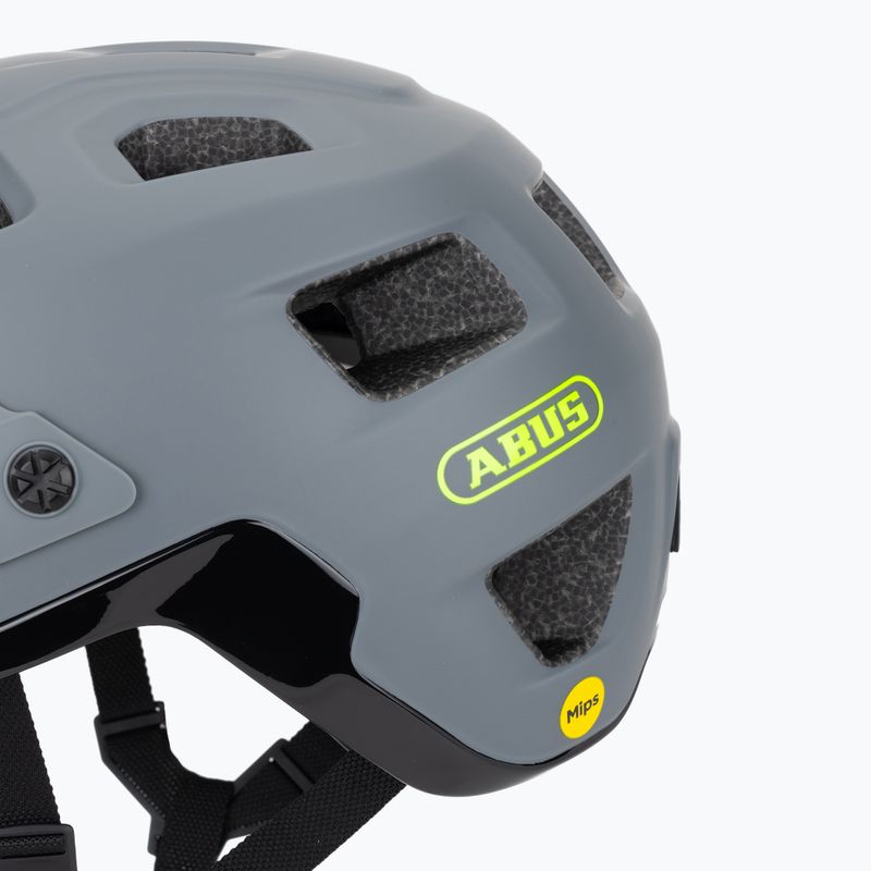 Cyklistická helma ABUS MoDrop MIPS concrete grey 7