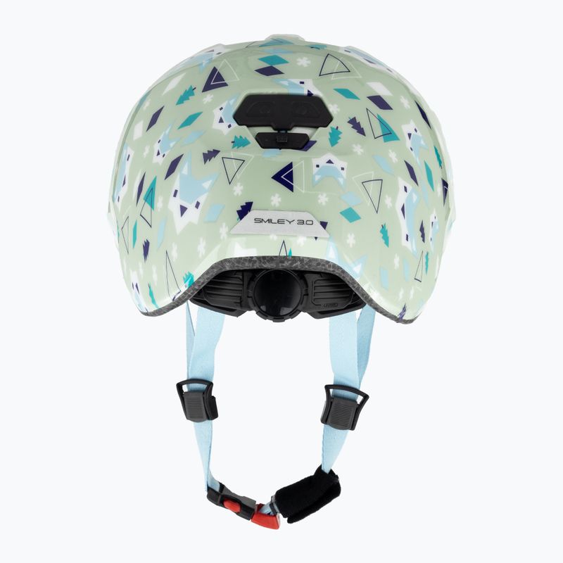 Dětská cyklistická helma ABUS Smiley 3.0 green nordic 3