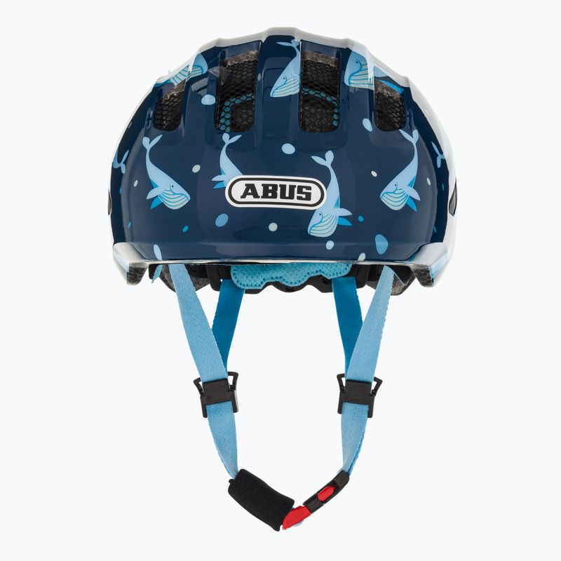 Dětská cyklistická helma ABUS Smiley 3.0 blue whale 2