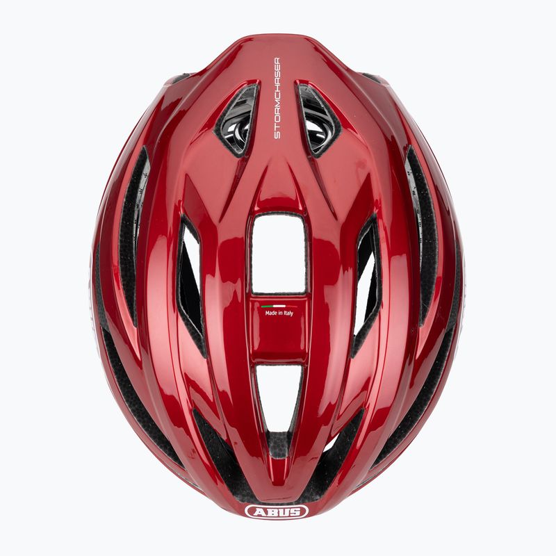 Cyklistická přilba ABUS StormChaser Ace performance red 6