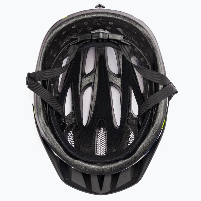 Cyklistická přilba Alpina MTB 17 dark blue/neon 5