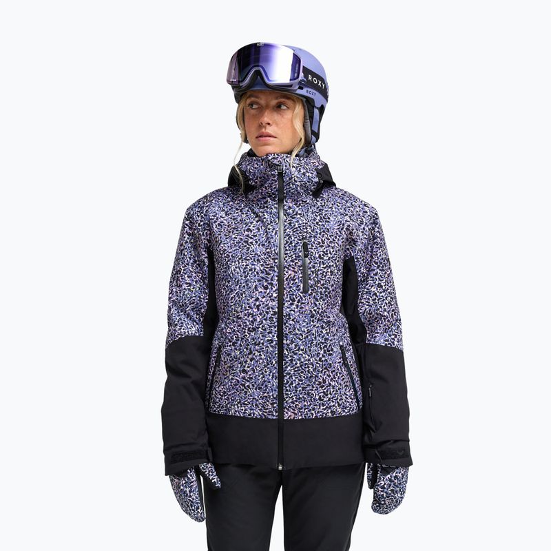 Dámská snowboardová bunda ROXY 20K Ice Haven twilight purple wildin out