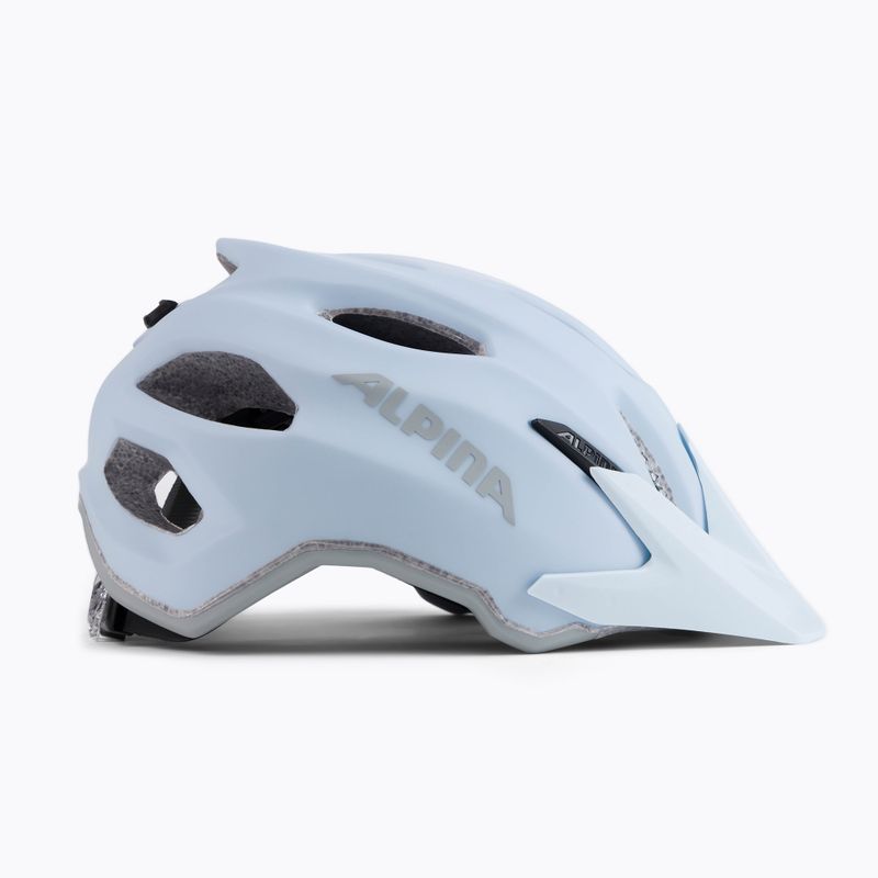 Dětská cyklistická přilba Alpina Carapax dove blue/grey matte 3