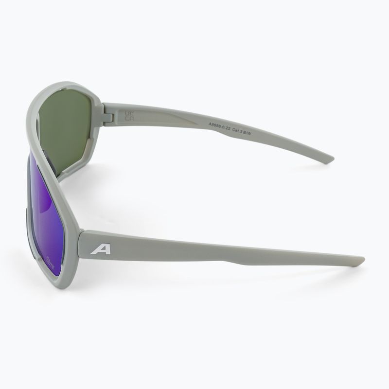 Sluneční brýle Alpina Bonfire Q-Lite smoke grey matt/silver mirror 4