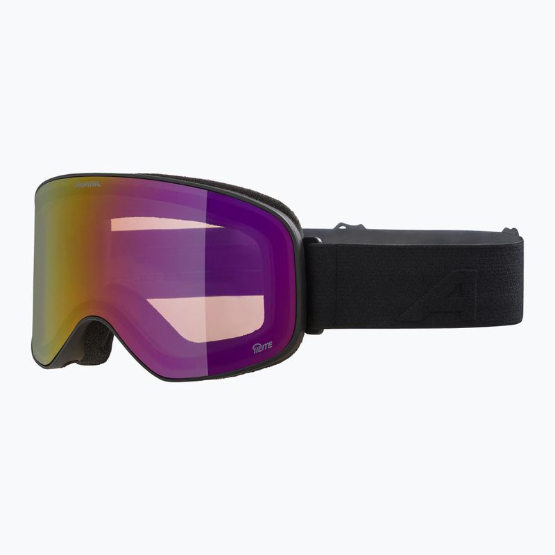 Lyžařské brýle  Alpina Slope Q-Lite black matt/ red 5