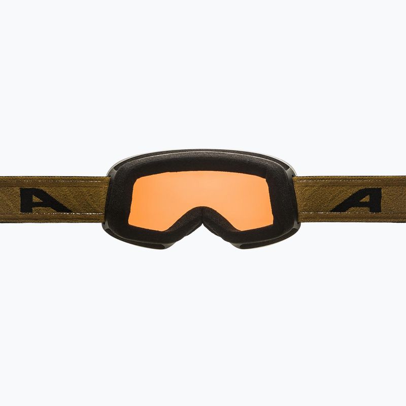 Lyžařské brýle Alpina Ladis Q black/ gold matt/ gold 7