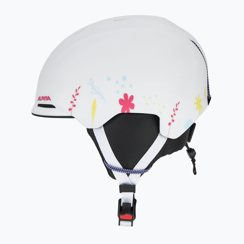 Dětská lyžařská helma Alpina Brix white/ graphic matt 3