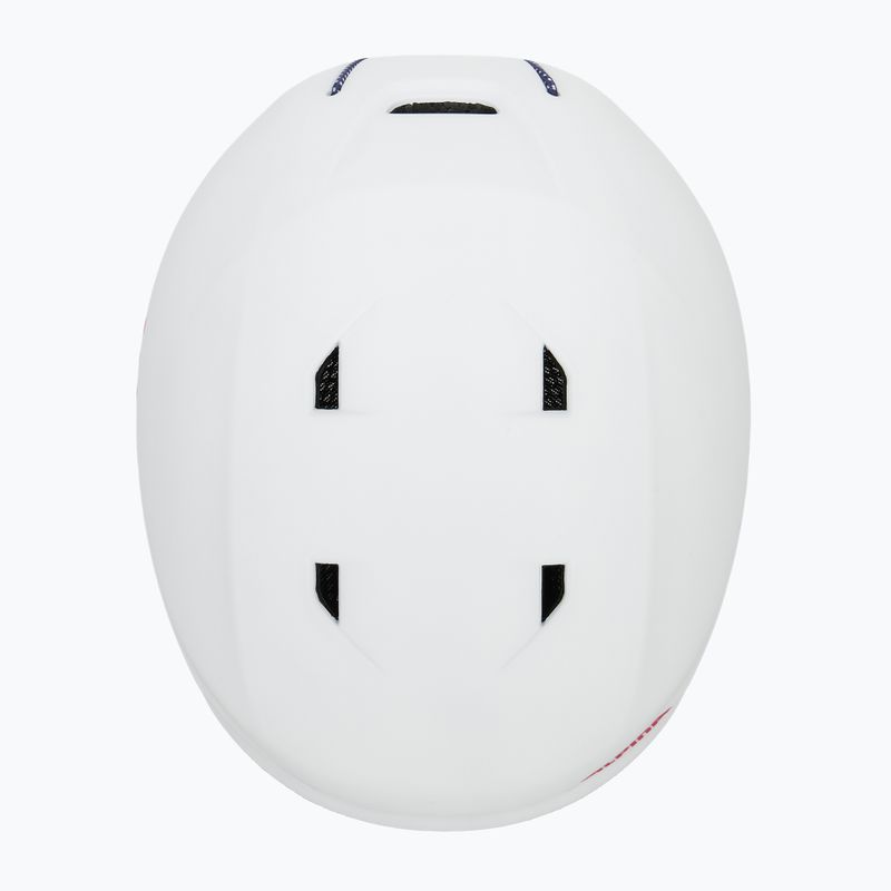 Dětská lyžařská helma Alpina Brix white/ graphic matt 6
