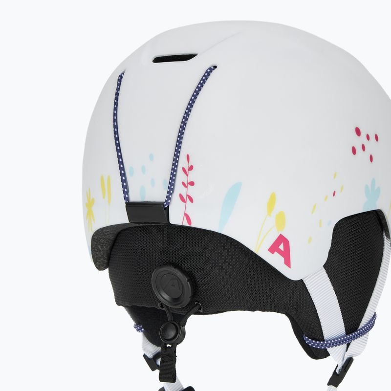 Dětská lyžařská helma Alpina Brix white/ graphic matt 8