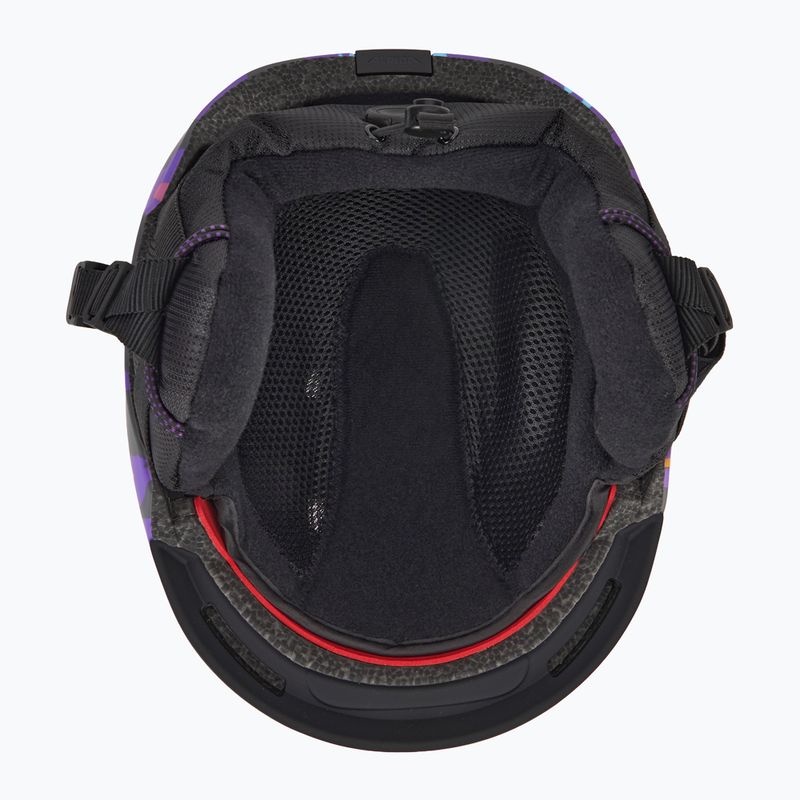 Dětská  lyžařská helma  Alpina Brix midnight/ grey leo matt 5