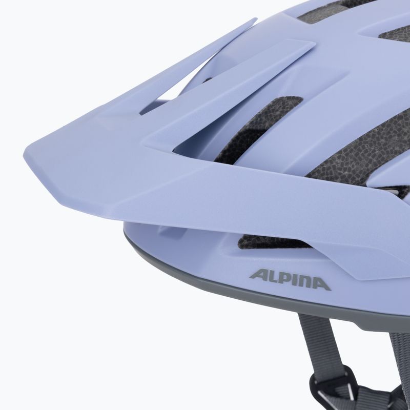 Cyklistická přilba Alpina Taunus lilac matt 7