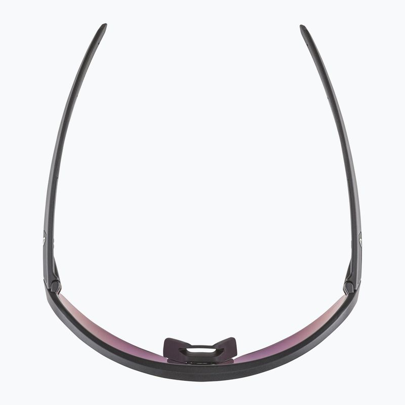 Sluneční brýle Alpina Turbo Pro S Q-Lite black metalic matt/ pink mirror 5