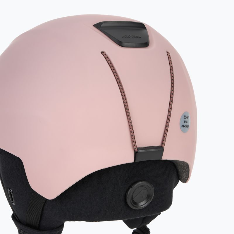 Lyžařská helma Alpina Brix smoke rose matte 8
