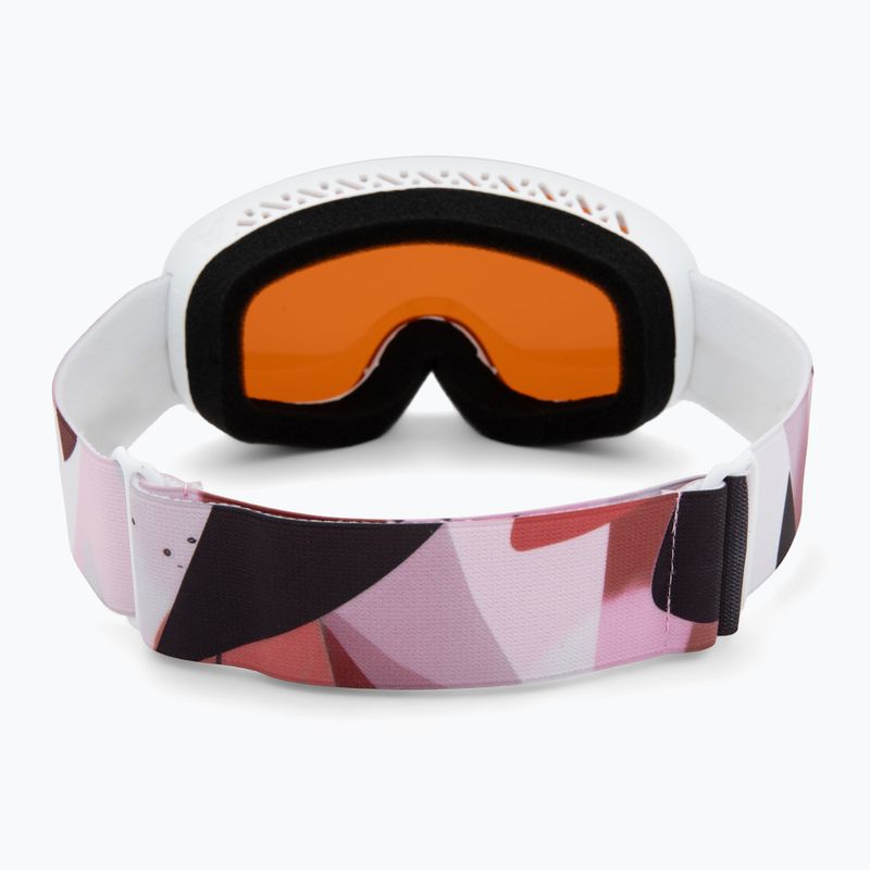 Dětské lyžařské brýle Alpina Piney 2.0 white/rose matt/orange 3