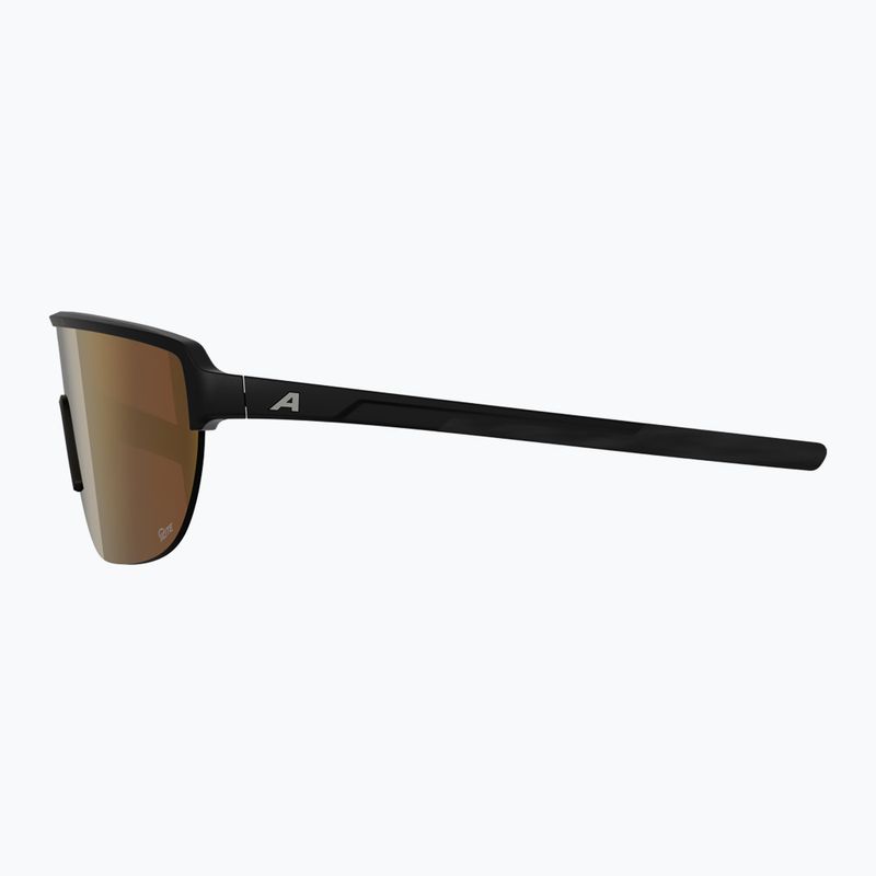 Sluneční brýle Alpina Frame 2.0 Q-Lite black matt/gold mirror 5