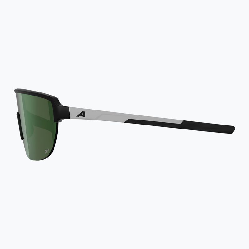 Sluneční brýle Alpina Frame 2.0 Q-Lite black/white matte/green mirror 5
