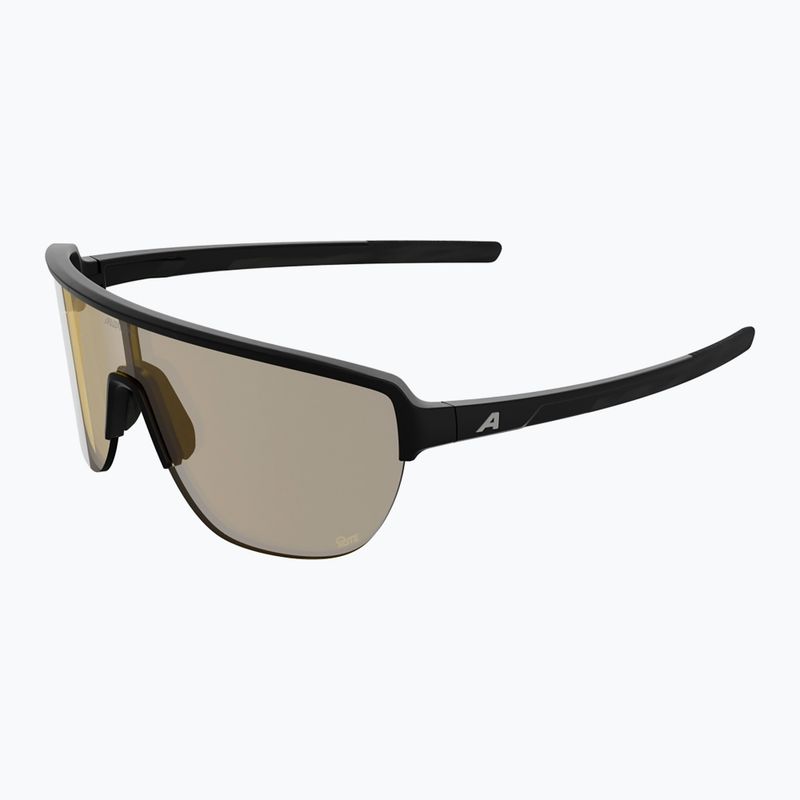 Sluneční brýle Alpina Frame 2.0 Q-Lite black matt/yellow