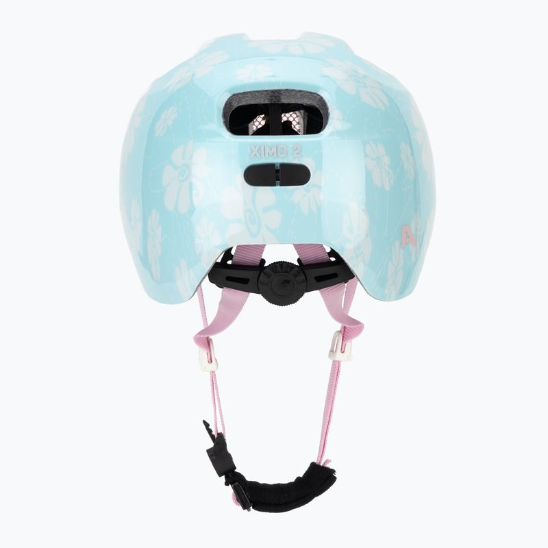 Dětská cyklistická helma Alpina Ximo 2 Jr aqua rose flower gloss 4