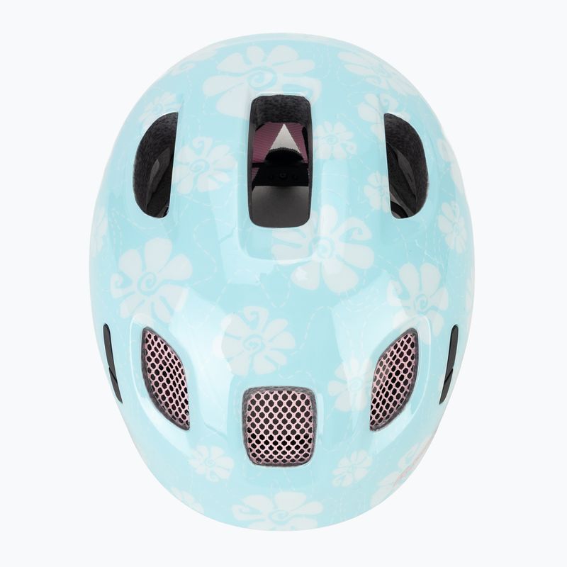 Dětská cyklistická helma Alpina Ximo 2 Jr aqua rose flower gloss 6