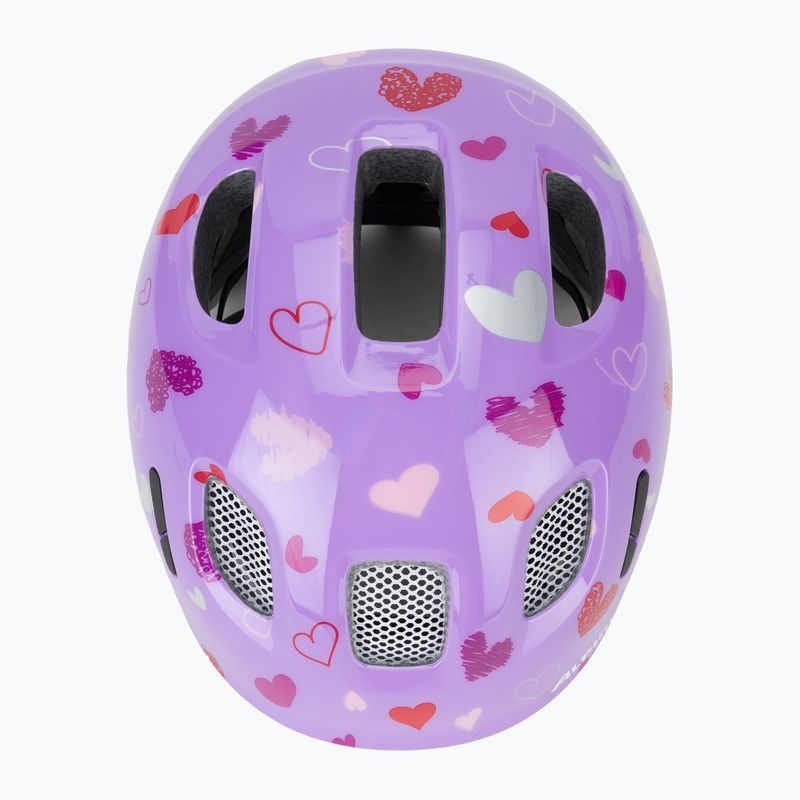 Dětská cyklistická helma Alpina Ximo 2 Jr purple hearts gloss 6