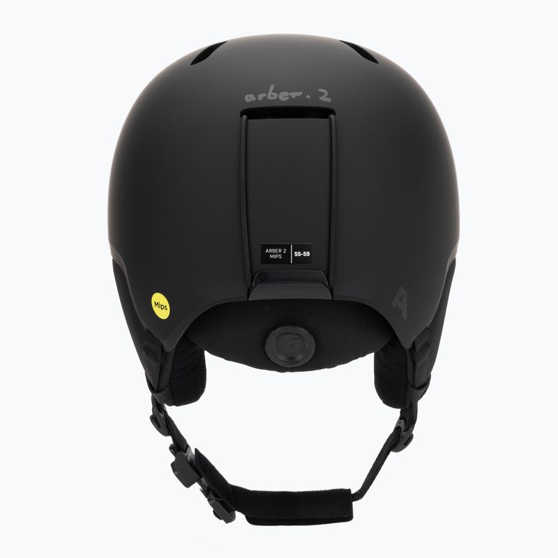 Lyžařská helma Alpina Arber 2 MIPS black matte 4