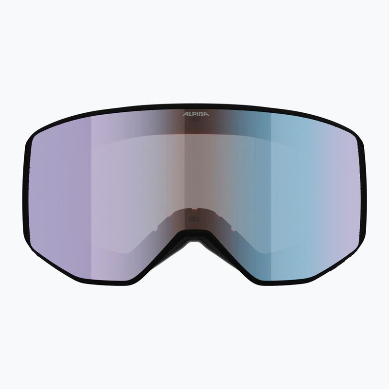 Lyžařské brýle Alpina Venet M Q-Lite black/blue matt 2