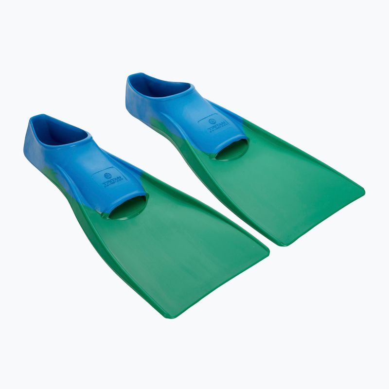 Plavecké ploutve AquaFeel Floating green/blue