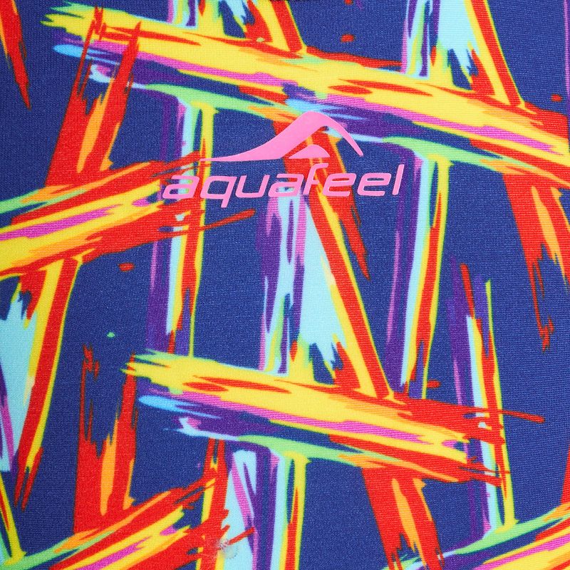Dětské jednodílné plavky Aquafeel Aquafeelback colorful a 3