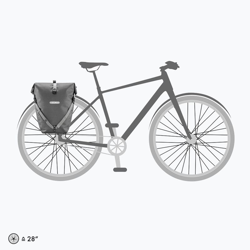 Cyklistické brašny Ortlieb O Back-Roller Urban Line šedé O-F5502 14