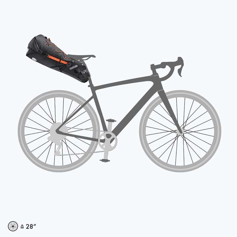 Taška na kolo Ortlieb Bike Packing Pod Sedlo Seat-Pack černá O-F9902 9