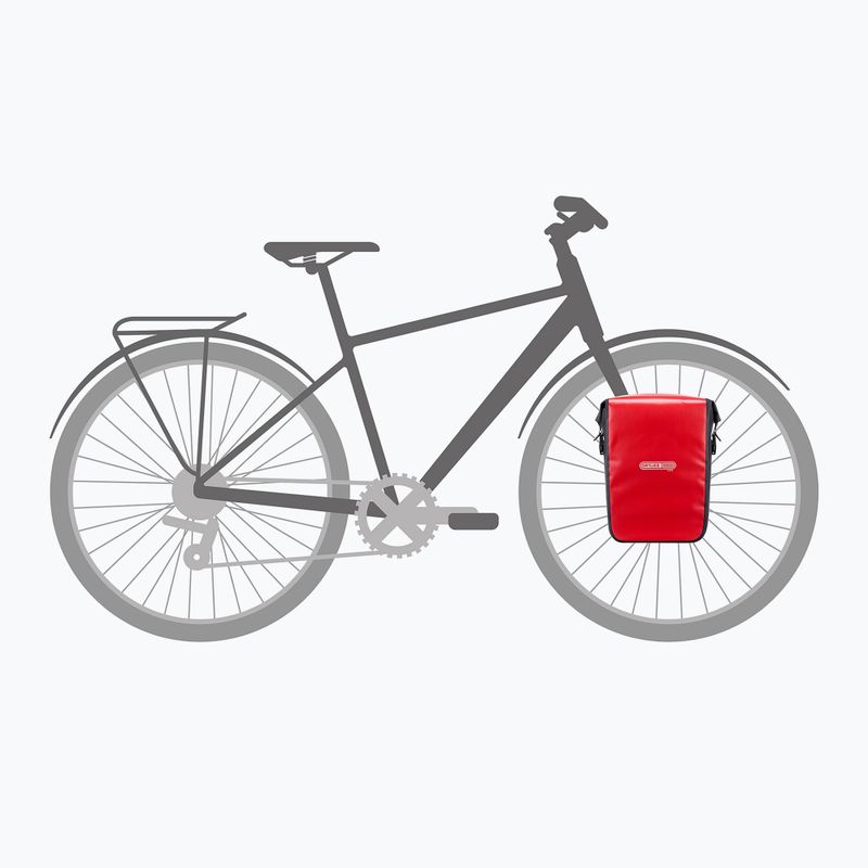 Cyklistická brašna ORTLIEB Sport-Roller Core 14,5 l red/black 7