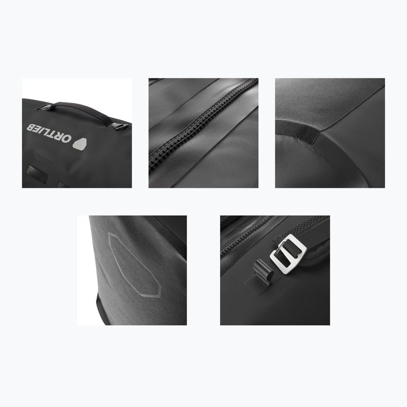 Cestovní taška ORTLIEB Duffle Zip Tidura Strong 60 l černá 9