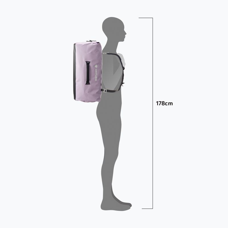 Cestovní taška ORTLIEB Duffle Zip Tidura Strong 60 l levandulová 11