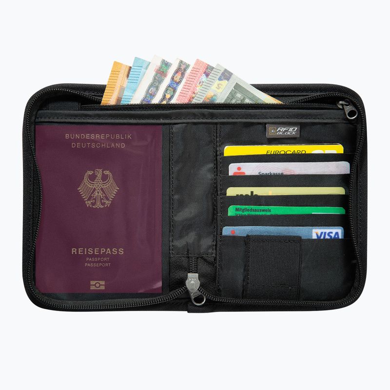 Peněženka Tatonka Travel Zip M black 6
