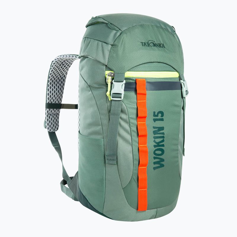 Dětský trekingový batoh Tatonka Wokin 15 l sage green 2