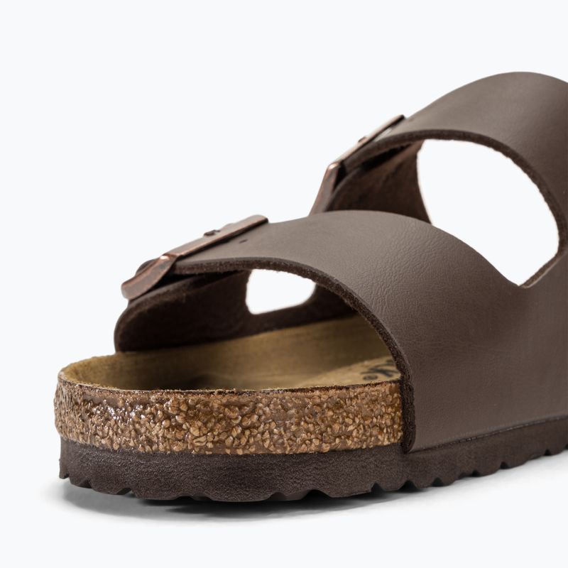 Pantofle BIRKENSTOCK Arizona BF Regulardark brown 8