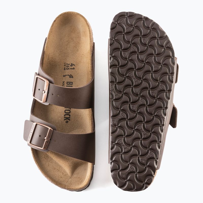 Pantofle BIRKENSTOCK Arizona BF Regulardark brown 9