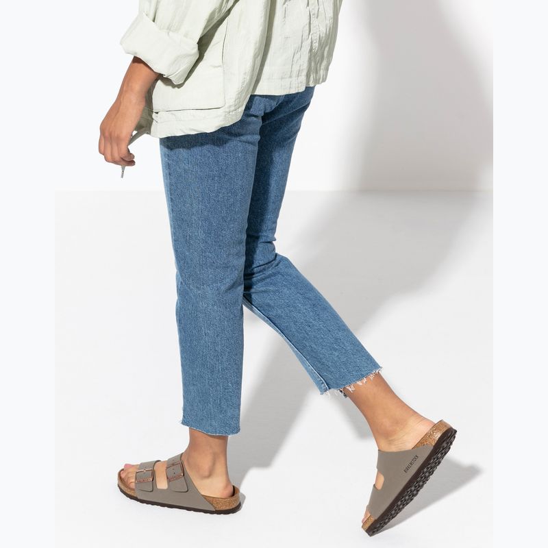 Dámské pantofle BIRKENSTOCK Arizona BFBC Narrov stone 12