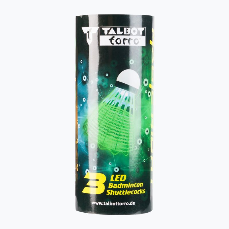 Talbot-Torro Federball Magic Night LED badmintonové rakety 3 ks. 479123 2