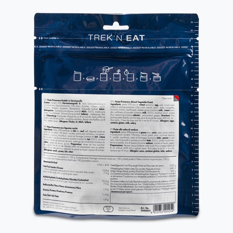 Lyofilizovaný pokrm Trek'n Eat Těstoviny se sýrem a smaženou cibulí 30404025 2