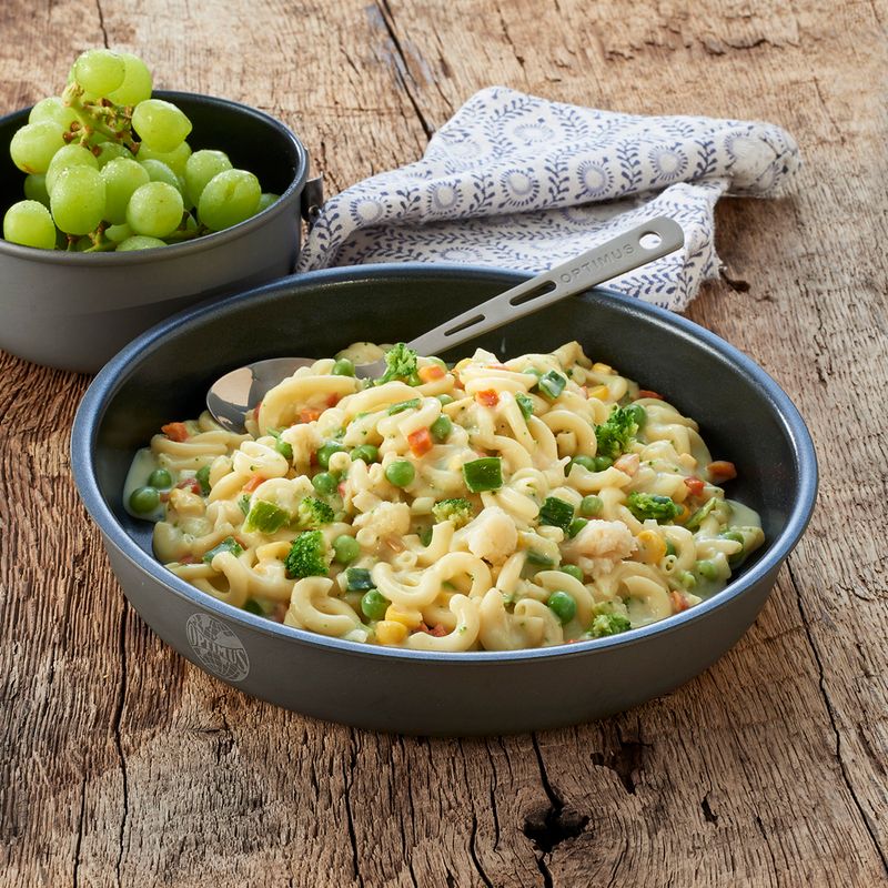 Lyofilizovaný pokrm Trek'n Eat Těstoviny se sýrem a smaženou cibulí 30404025 3