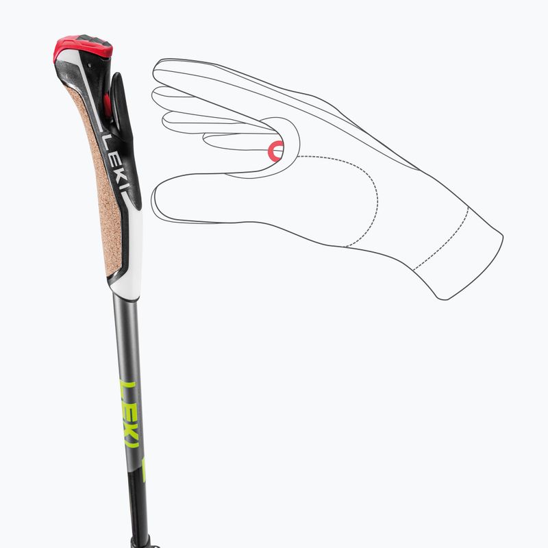 Hole nordic walking LEKI Traveller Alu yellow 15