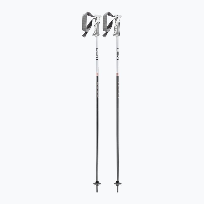 Dámské lyžařské hole LEKI Bliss silvergrey/white/rose gold